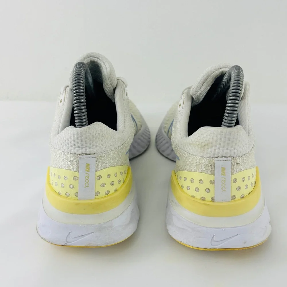 Nike React Infinity Run Flyknit 3 'White Light Marine' DD3024-100 Women's Sz 7.5